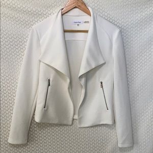 Calvin Klein White Blazer
